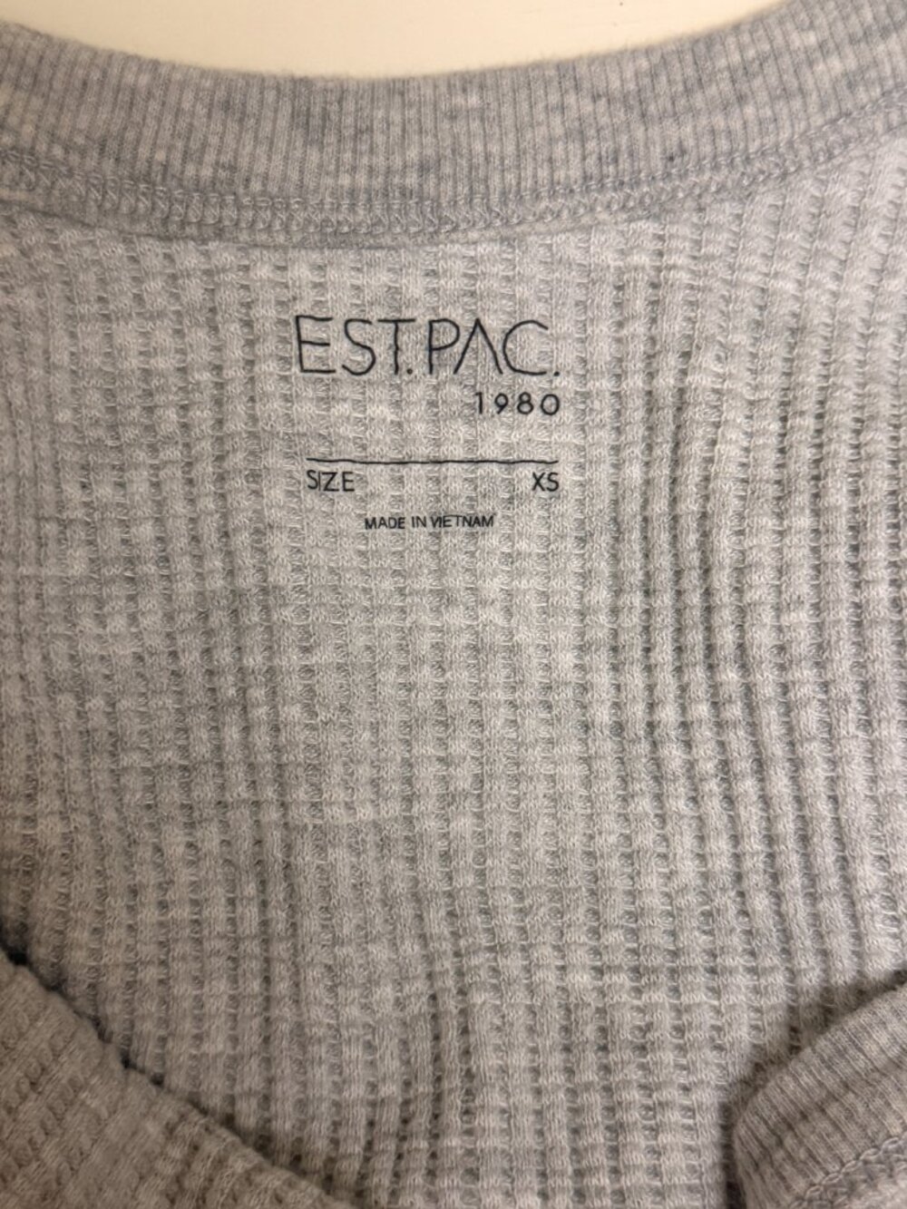 Pacsun Ribbed Grey Tank Top - Picture 4 of 4